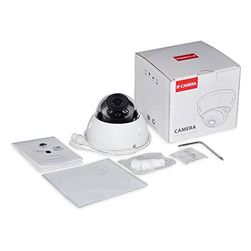 4MP Varifocal Poe IP Security Camera IPC-HDBW4433R-ZS 2.7mm~13.5mm Lens Motorized 5X Optical Zoom Outdoor Indoor Video Surveillance Camera Dome with 50m IR Night Vision,H.265,IK10,ONVIF,IP67