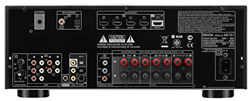 Denon AVR-1911 7.1 Channel AV Home Theater Receiver (Black)