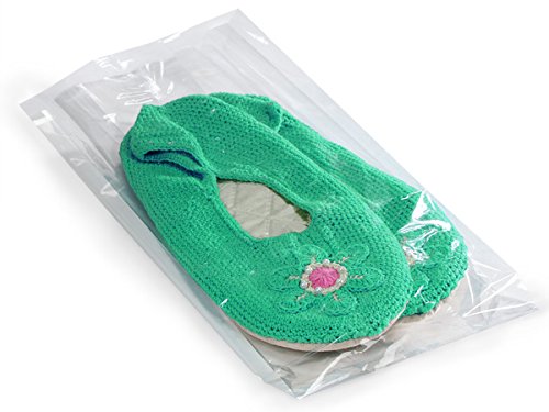 Pack Of 100, Solid Cello Bags 5.5 X 3 X 12.25