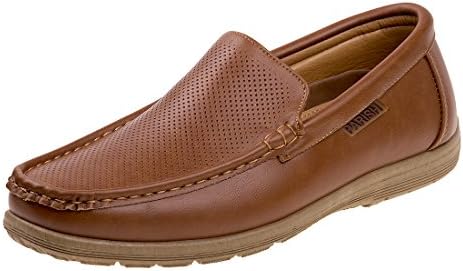PARISH NATION Mens Slip On Perforated Dress Shoe