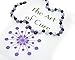 The Art of Cure Original Baltic Amber Necklace- Polished Handmade (Cherry/Aquamarine) for boy or girl – 12-12.5 Inches size