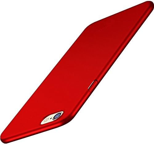 IPhone 6 plus/6S plus Case, GoGodreams Super Thin Super Fit PC Case Full Scratch Protective Cover for iPhone 6 plus/6S plus(Red)