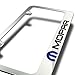 Elite CarBeyondStore Mopar Logo Chrome Metal License Plate Frame
