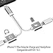 Lightning Adapter for iPhone 7 / 7 Plus,  Charge and Headphone Splitter Adapter for Lightning