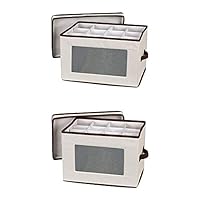 Household Essentials 542 Vision Storage Box with Lid and Handles 544 Stemware Storage Box