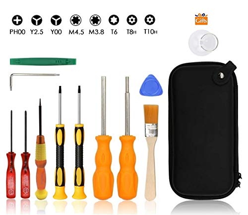 Precision Triwing Screwdriver Compatible With Nintendo, 3.8mm and 4.5mm Security Screwdriver Full Torx Screwdriver Game Bit Tool Set For Nintendo Switch/Nintendo Wii/DS Lite/GBA, Xbox - Thumbnail 7