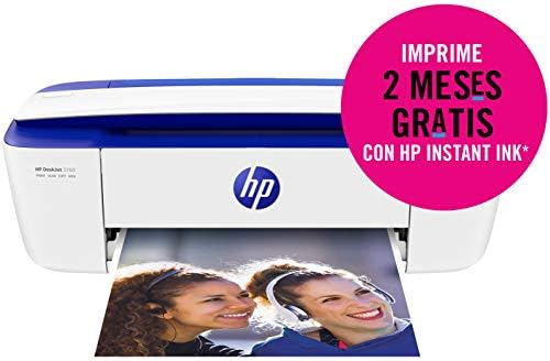 HP T8X19B DeskJet 3760 All-in-One Imprimante Bleu