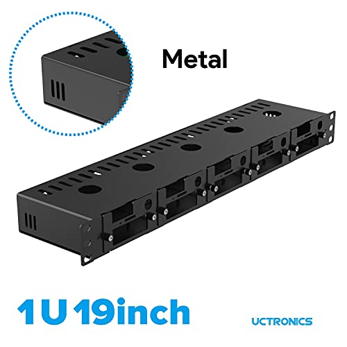UCTRONICS Complete Ultimate Raspberry Pi Rack Mount Enclosure with PoE
