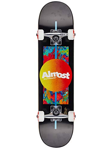 Almost Gradient Flip Complete Skateboard,Black,29.0" L X 7.0