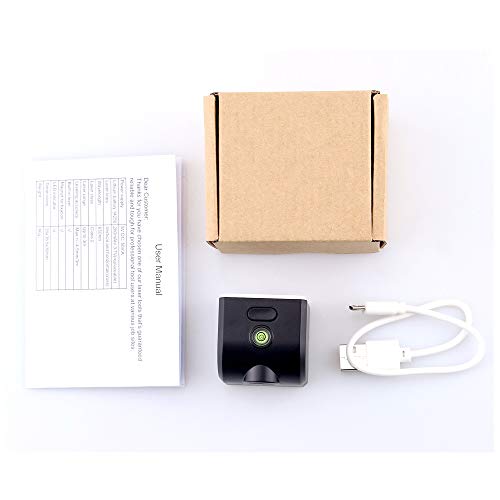 Mini Cross Laser Level Instrument SENREAL Infrared Two-Line Level Instrument Magnet Adsorption+Built-in Rechargeable Lithium Battery