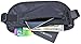 Woogwin Running Belt Travel Sport Fanny Pack Waist Bag Money Belt For Hiking Fitness For Men and Women,Adjustable Water Resistant Running Pouch (Black (Money Belt) - RFID Blocking)