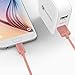 Micro USB Cable Android Charger - Wanshine [3.3 ft] Super-Durable Nylon-Braided Android Charging Cord for Samsung, Kindle, HTC, Nexus, LG, Sony, Xbox, PS4, Smartphones - Rose Gold