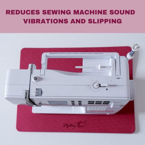 Madam Sew Sewing Mat - Sewing Machine Mat Reduces Vibrations, Movement & Slipping, Perfect Sergers Accessory Gift for Sewing Enthusiasts