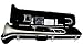 Ravel By Blessing Trombone, .500 w/ Case – Frosted Silver
