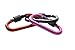 Carabiner 10 Pcs Assorted Colors, INCIPIENT Aluminum Alloy locking D-ring Keychain Clip Hook Outdoor Camping Equipment With Screw Lock