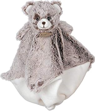 Babynat Peluches Et Doudous Les Flocons Doudou Semi Plat Ours Nounours Brun Chinese White And White 5 Noeuds Peluche Bebe 22 X 22 Cm Amazon De Baby