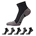 Toe Socks Five Finger Socks Mini Crew Athletic Running Socks for Men [5-Pack]