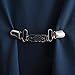 Evelots Holiday Sweater Collar Clips-Shawl/Vest/Blouse/Cardigan-Assorted Styles/Color