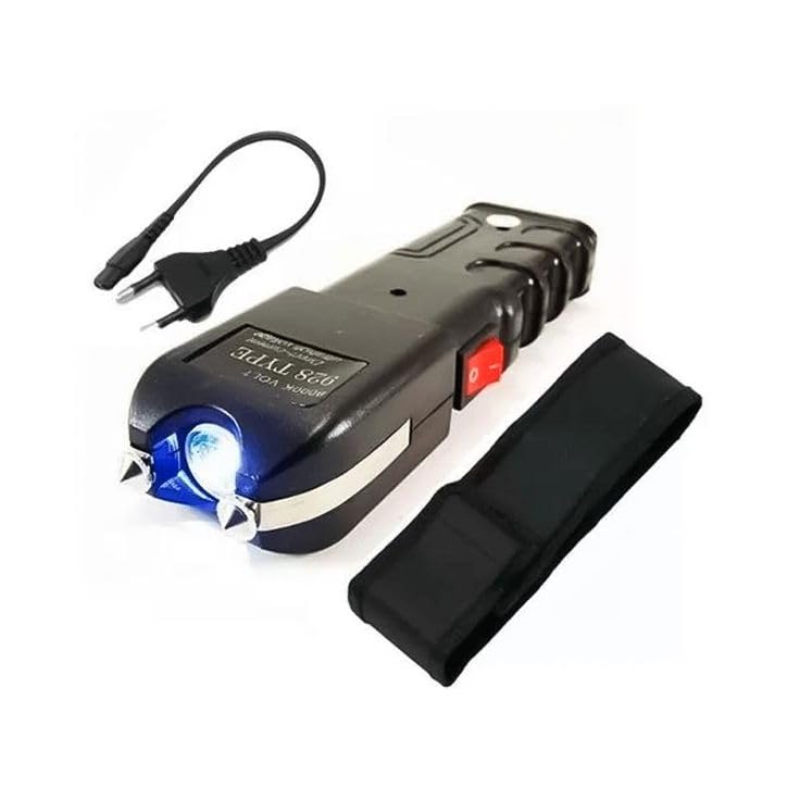 Kit Lanterna Tática LED, Equipamento 2 em 1, Segurança e Defesa Pessoal em Qualquer Lugar, Ideal Para Noites, Viagens, Proteção na Palma da Mão