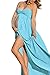 Mommy Jennie Maternity Dress for Photoshoot Sleeveless Open Front Photography Gown,B-Sky Blue