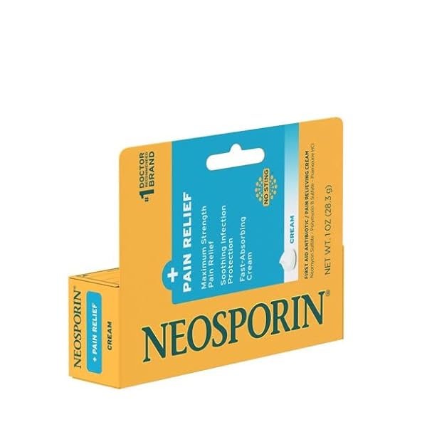 NEOSPORIN + PAIN RELIEF CREAM MAXIMUM STRENGTH 1 OZ