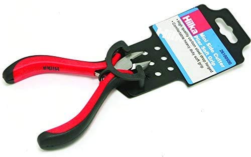 Hilka 2 x Mini Side Cutter Pliers Soft Grip