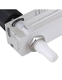 cnbtr Multicolor acrílico 3 30lpm lzq 7 oxígeno Aire Gas Medidor de flujo con válvula de control ajustable para oxígeno