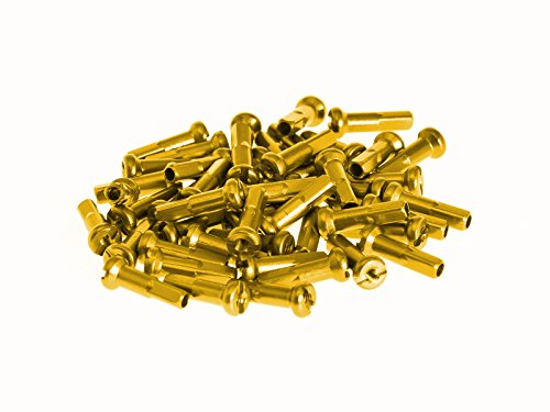 Salt Pro Alloy Spoke Nipples 40 Pieces Gold