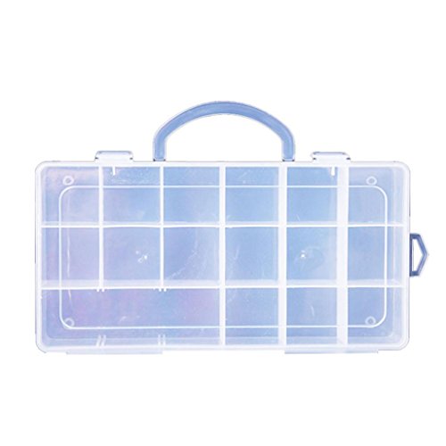 Sacow 18 Compartments Toy Storage Carrying Box Accessories for LOL Surprise Dolls by