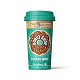 Ready to Drink, Donut Shop Coffee Shots - 100mg Caffeine, Sweet & Creamy, Premium coffee energy boost in a ready-to-drink 2-ounce shot, Single Bottle