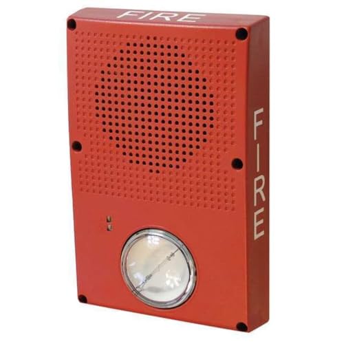 Edwards Signaling WG4RF-SVMHC OD STROBE, HC, FIRE, RED