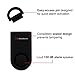 MaxxmAlarm SOS Alert Personal Alarm - 130dB Alarm - Safety & Security Emergency Device - Matte Black