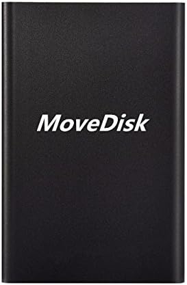 1TB Portable Black External Hard Drive USB 2.0 Hard Disk Storage Devices For Desktop Laptop (1TB)