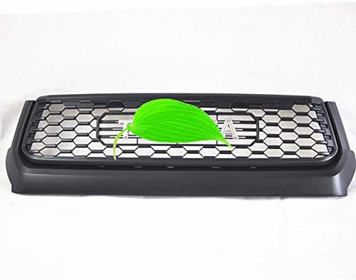 Compatible with/Replacement for Car Front Grille/Bumper Radiator Grill For Toyota Tundra Grille New 2014-2018,American Pickup Front Radiator Grille Modification,Abs Material Is Strong And Wearable,A