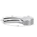 Garlic Press - Top Grade Stainless Steel for Effortless Pressing of Garlic Cloves, Ginger, Small Potato & More - Best Crushing and Mincing Kitchen Tool with Ergonomic Non-Slip Handle W/ BONUS Peeler
