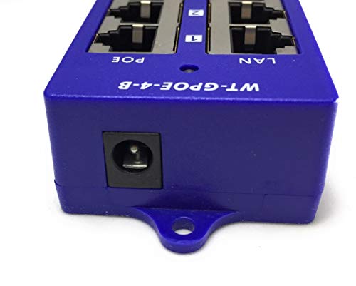 image for WiFi-Texas WT-GPOE-4B-24v30w Gigabit 4 Port Passive PoE Power over Eth