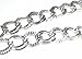 Hidden Hollow Hematite Lanyard and Badge Holder - 34 Inch Chain, Non Breakaway Clasp Option