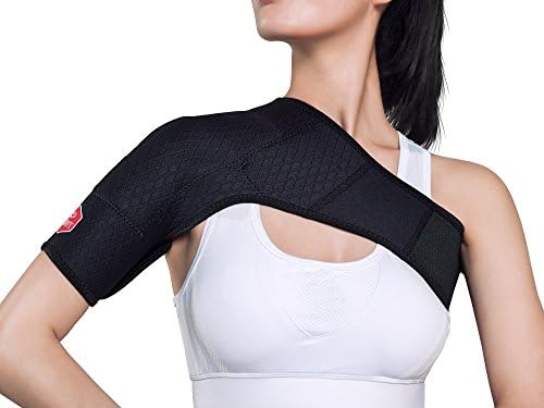 Graphene Far-Infrared Physiotherapy FDA Ce Certified Electric Heating Pack Neck Shoulder Massager Intelligent Adjustable Temperature For Relieving Scapulohumeral Periarthritis (M)