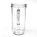 ELEFOCUS 22 OZ Tall Mug cup with Flip Top To-go Lid for 250W Blender Juicer