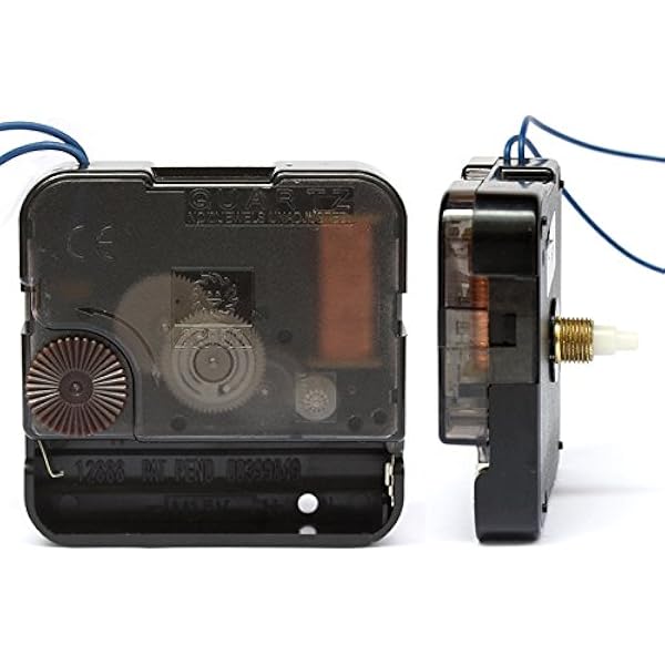 Amazon Com 12888se Trigger Movement Screw In Type Plastic Movement With 95 Hands Step Clock Accessory Silent Quartz Diy Movement Kits 6mm Screw Axis Length Arts Crafts Sewing