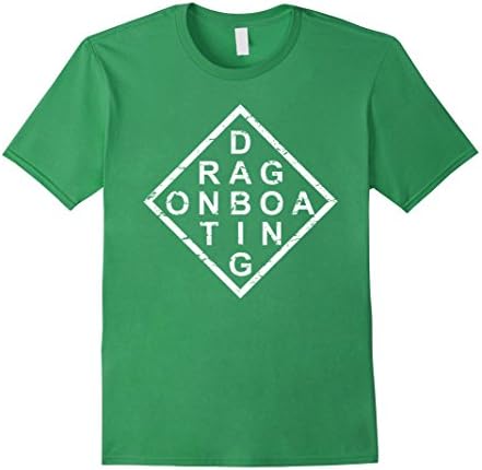 Mens Stylish Dragon Boating T-Shirt 3XL Grass