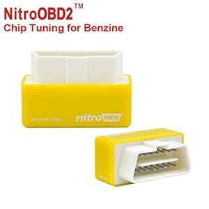 Dispositif d'accord OBD de jet d'essence de jaune de V2 de nitro pour tous les modèles de voiture