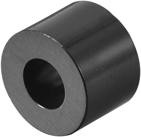 sourcing map ABS Round Spacer Washer 3.2mm ID 7mm OD 5mm Length for M3 Screws Block Black 500Pcs - Image 4