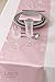Ling's moment Satin Table Runner for Wedding Decoration, Bright Silk and Smooth Fabric Party Table Runner, 12 x 108 Inch, Light Pink, Set of 10