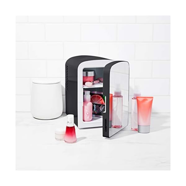 Chefman Mini Heladera 4LT Para Maquillaje C/ Espejo - Imagen 7