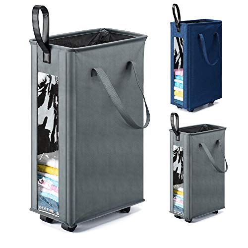 Best laundry basket with wheels and handle Sideror Reviews