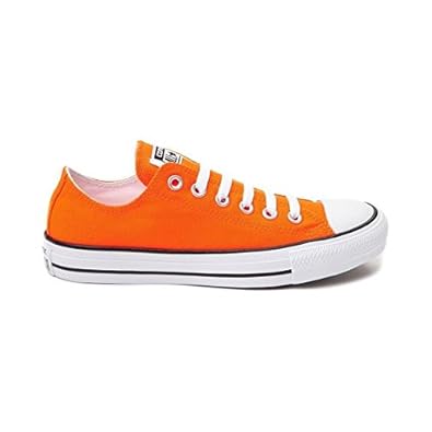 neon orange converse