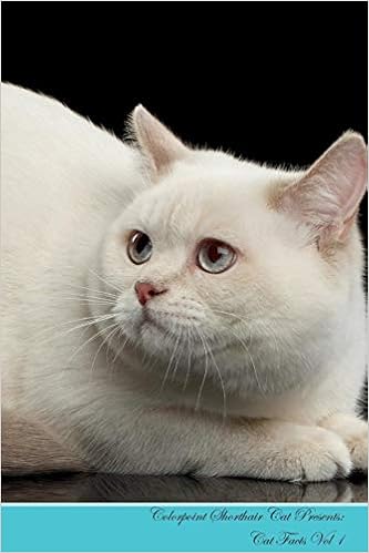 Colorpoint Shorthair Cat Presents Cat Facts Workbook Colorpoint