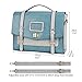 ECOSUSI Ladies Faux Leather Briefcase Shoulder Laptop Messenger Bags Satchel Bag Cambridge Backpack Fit 14