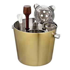 Marquis by Waterford Vim and Vigor Bar Tool Set, Gold